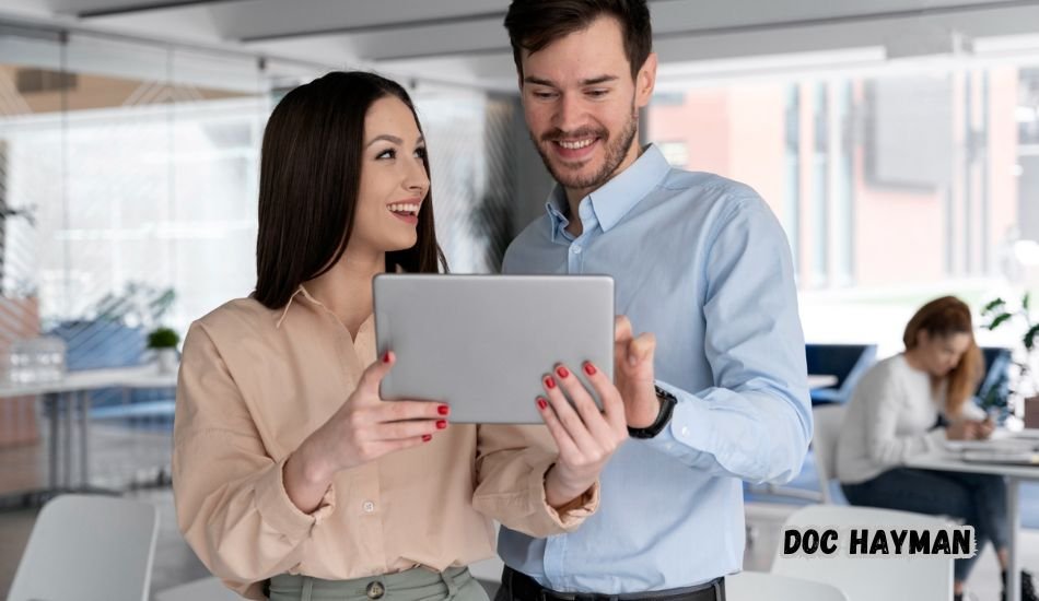 Doc Hayman with antique medical tools.

