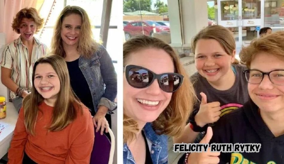 Felicity Ruth Rytky at a formal event