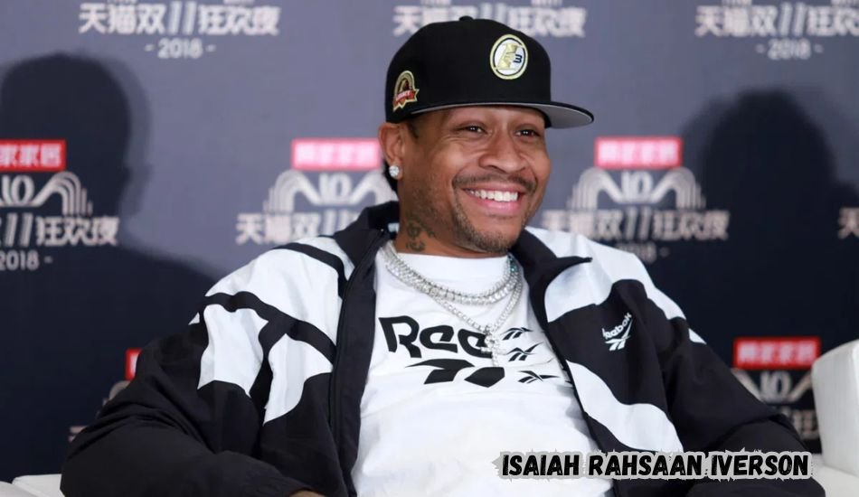 Isaiah Rahsaan Iverson at event