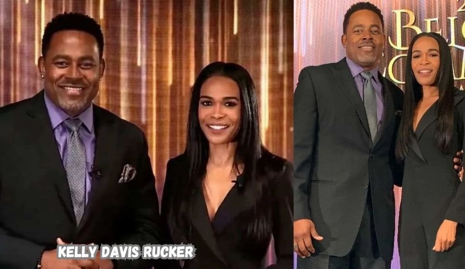 Kelly Davis Rucker smiling at a public event