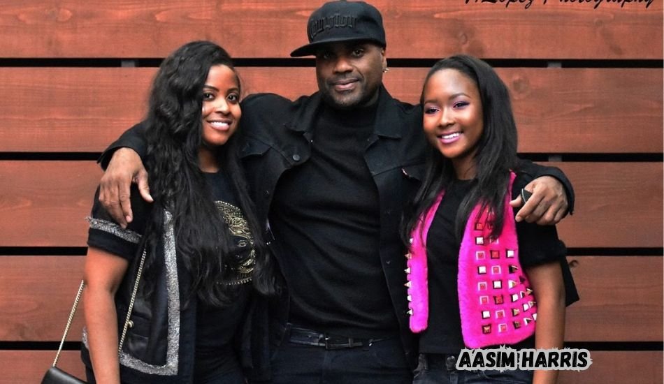 Aasim Harris smiling in casual wear