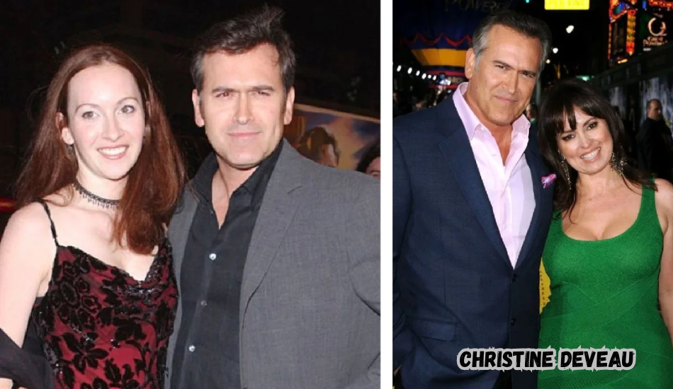 Christine Deveau at a 1980s Hollywood event.