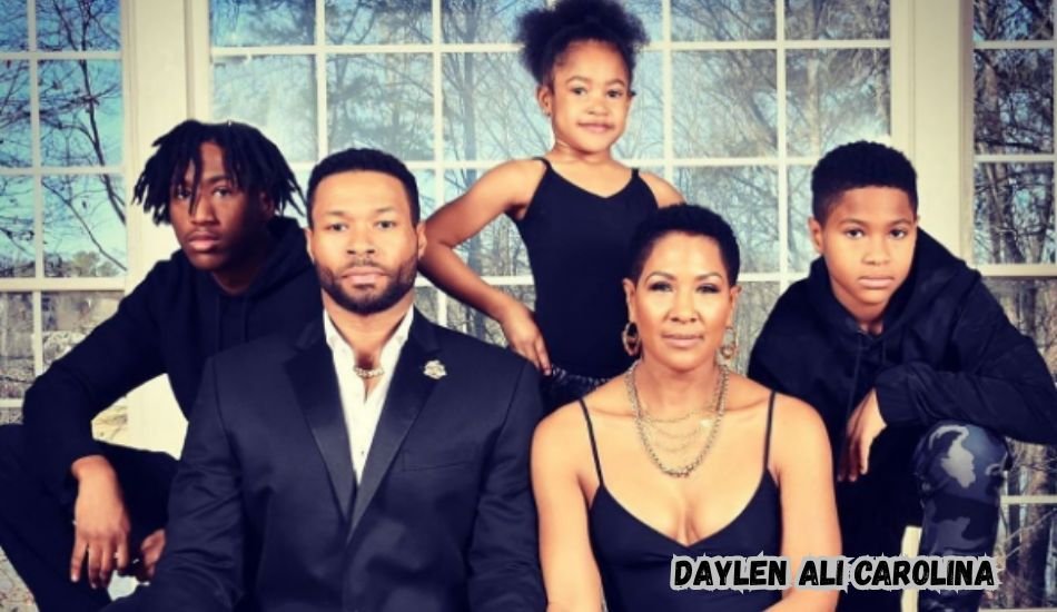 Daylen Ali Carolina with parents Derrick and Terri Vaughn