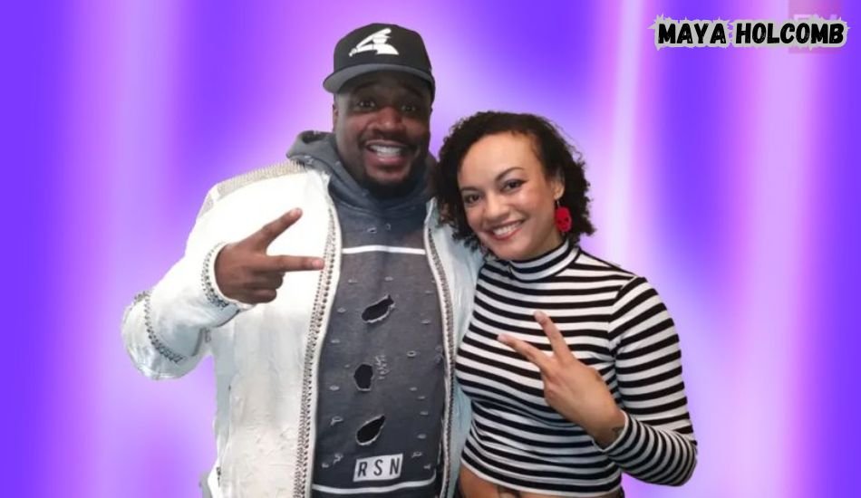 Maya Holcomb at event