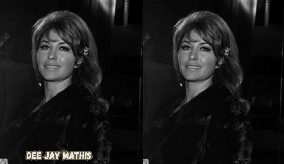 Dee Jay Mathis at a 1960s Hollywood event.