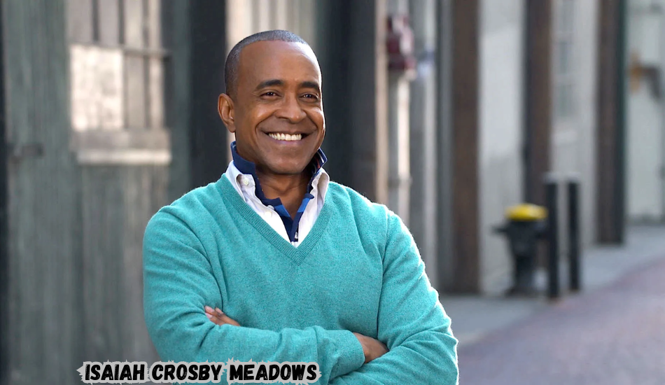 Isaiah Crosby Meadows smiling outdoors.