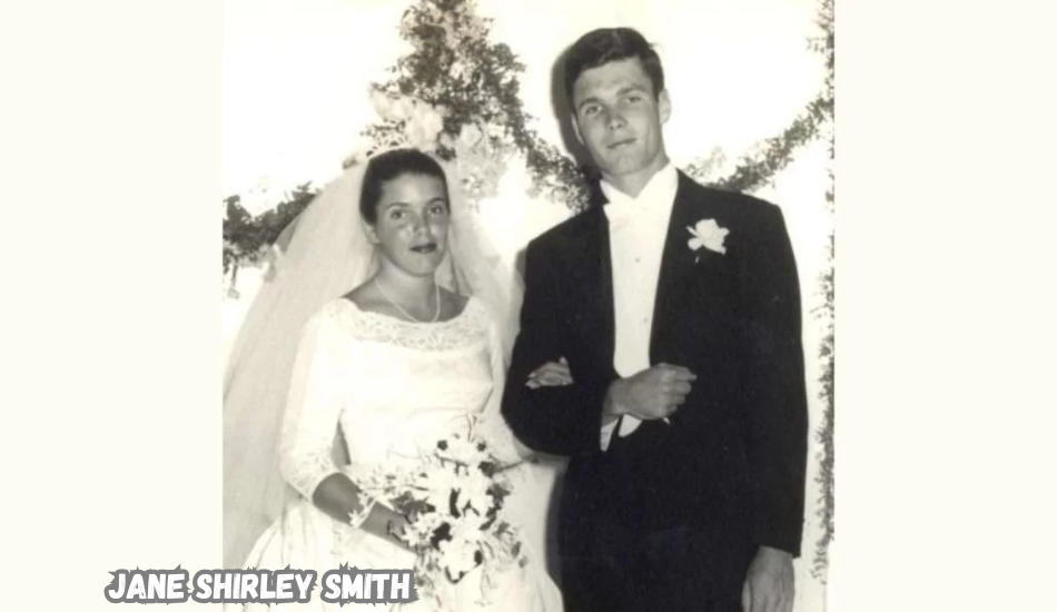 Jane Shirley Smith outdoors, smiling.