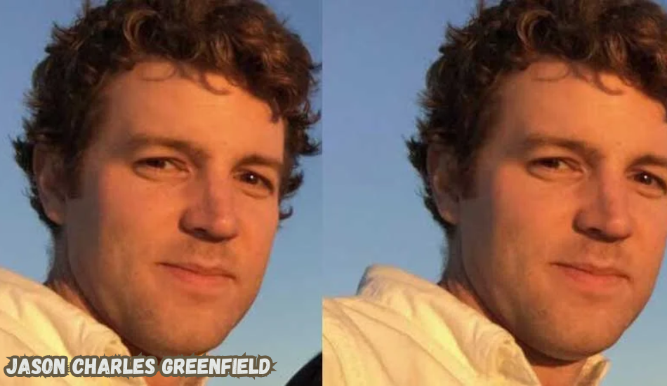 Jason Charles Greenfield speaking at an event.