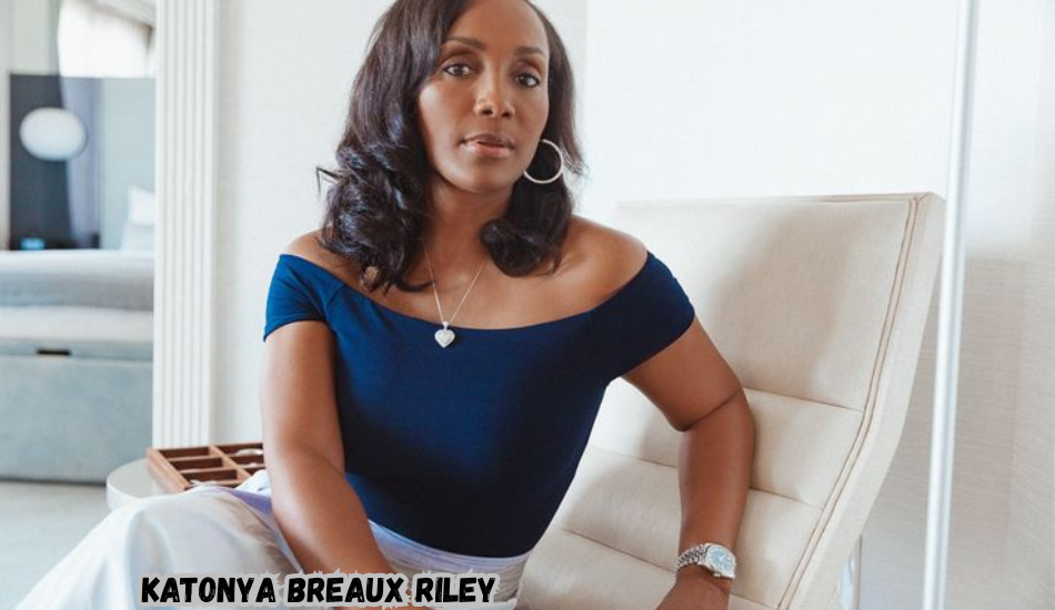 Katonya Breaux Riley at Unsun Cosmetics event.