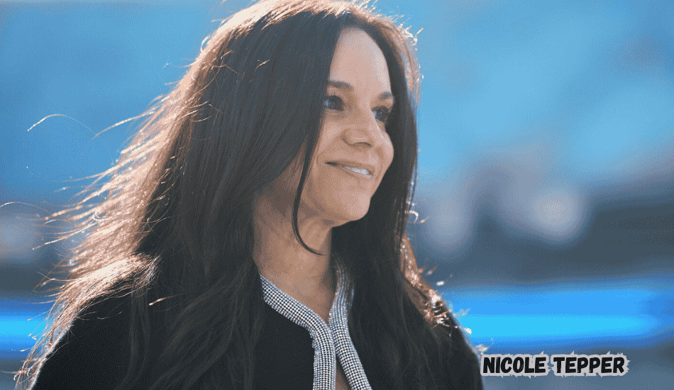 Nicole Tepper at a charity event.