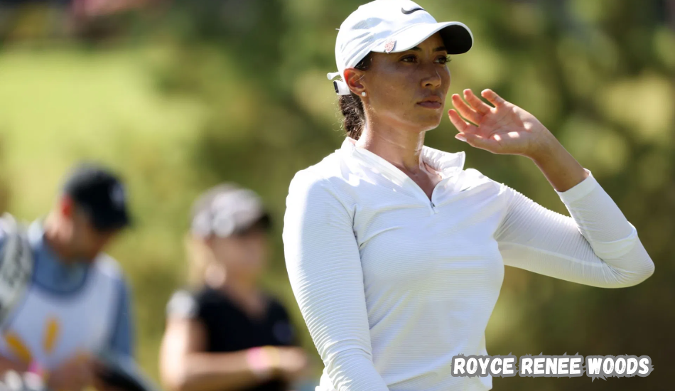 Royce Renee Woods at a charity event.